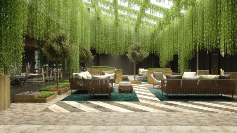 Biophilic student residence Lisbon